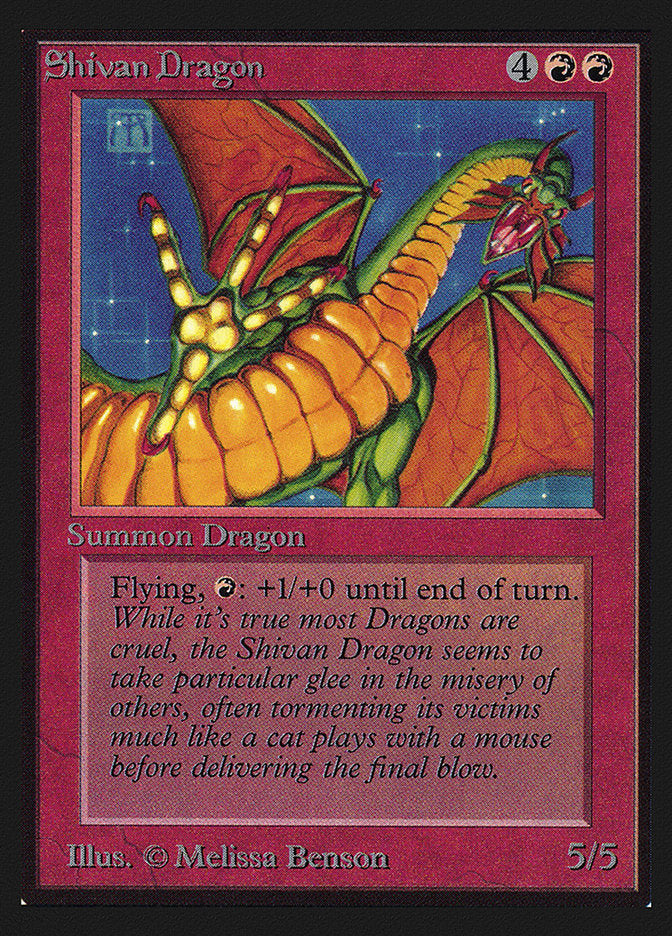 Shivan Dragon [Collectors' Edition] | Lots Moore NSW