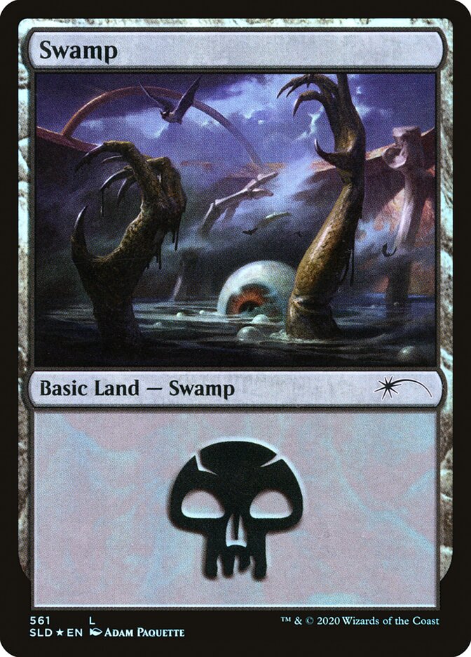 Swamp (Witchcraft) (561) [Secret Lair Drop Promos] | Lots Moore NSW