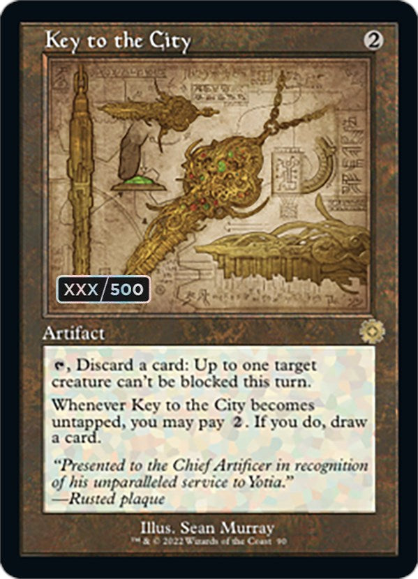 Key to the City (Retro Schematic) (Serialized) [The Brothers' War Retro Artifacts] | Lots Moore NSW