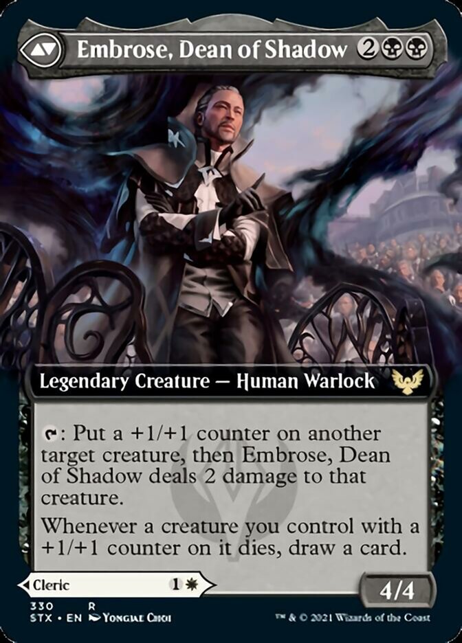 Shaile, Dean of Radiance // Embrose, Dean of Shadow (Extended Art) [Strixhaven: School of Mages] | Lots Moore NSW