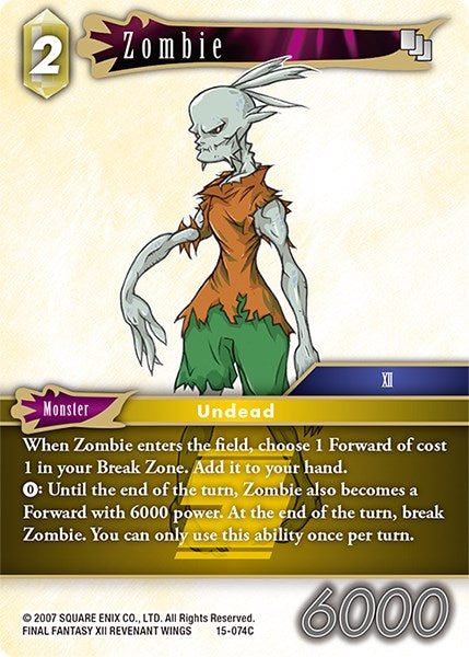 Zombie [Crystal Dominion] | Lots Moore NSW