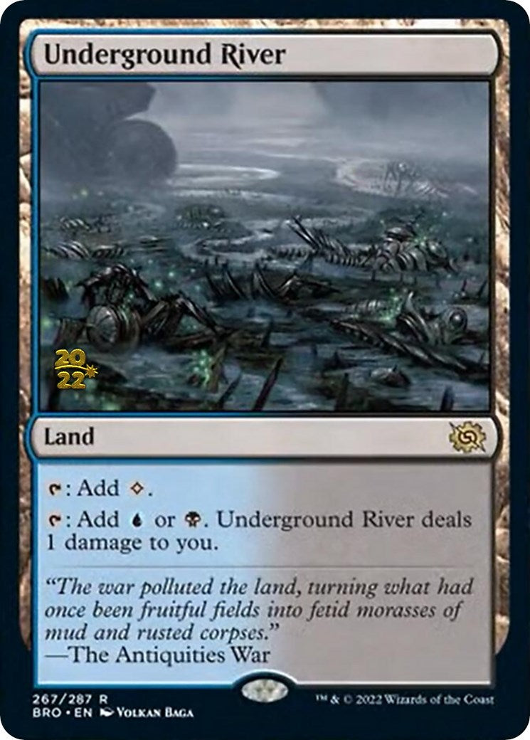 Underground River [The Brothers' War Prerelease Promos] | Lots Moore NSW