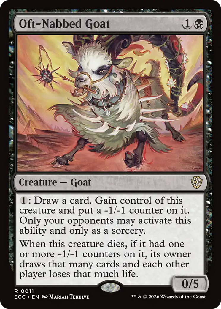 Oft-Nabbed Goat [Lorwyn Eclipsed Commander] | Lots Moore NSW