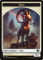 Goblin // Goat Double-Sided Token [Commander 2014 Tokens] | Lots Moore NSW