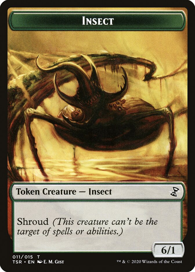 Insect Token [Time Spiral Remastered Tokens] | Lots Moore NSW
