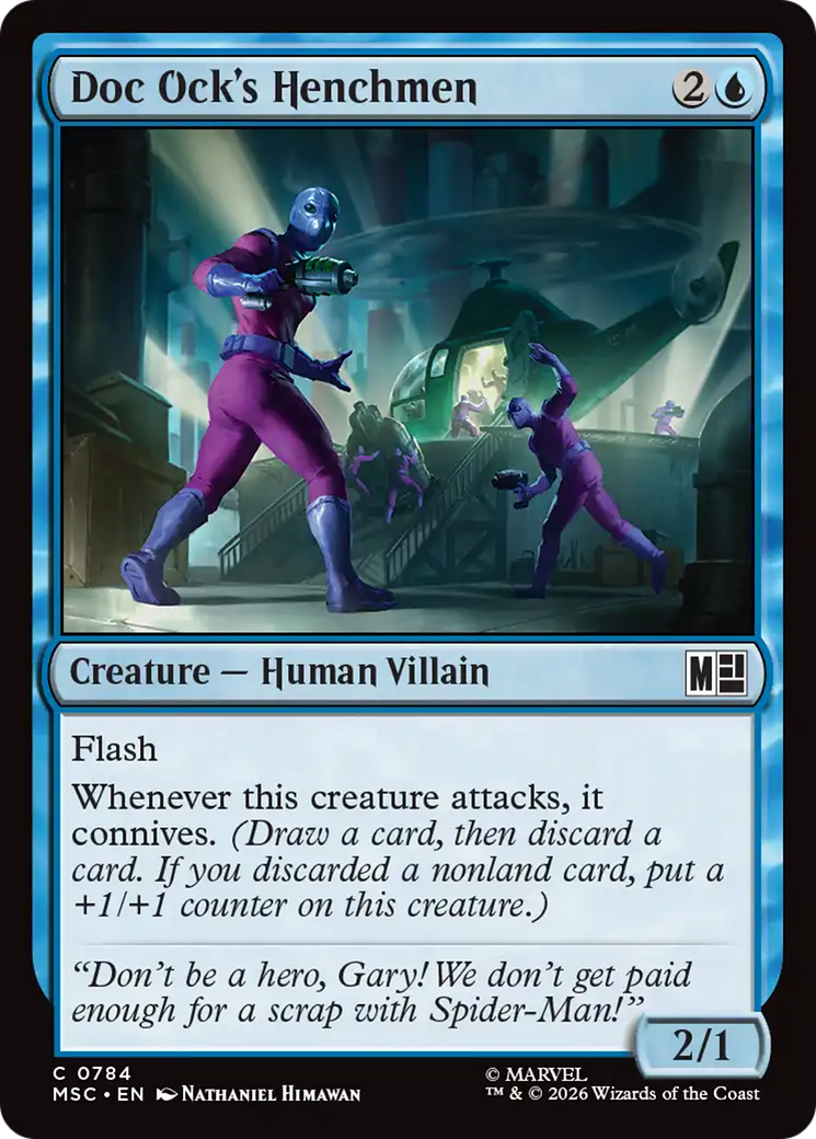 Doc Ock's Henchmen [Marvel Super Heroes Commander] | Lots Moore NSW
