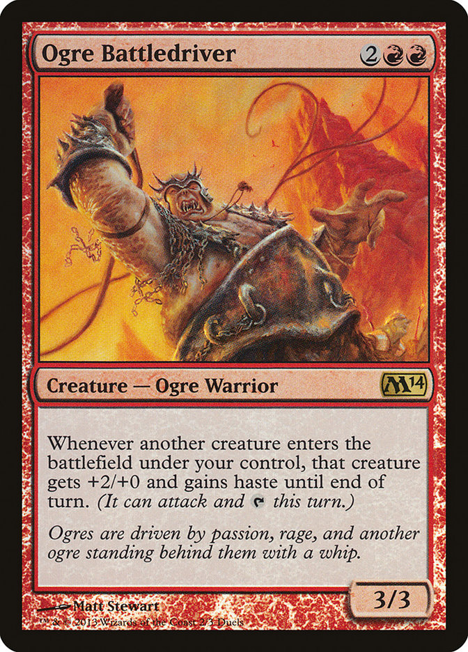 Ogre Battledriver (Duels of the Planeswalkers Promos) [Duels of the Planeswalkers Promos 2013] | Lots Moore NSW