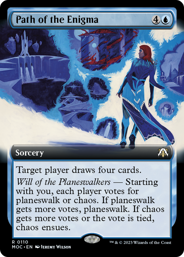 Path of the Enigma (Extended Art) [March of the Machine Commander] | Lots Moore NSW