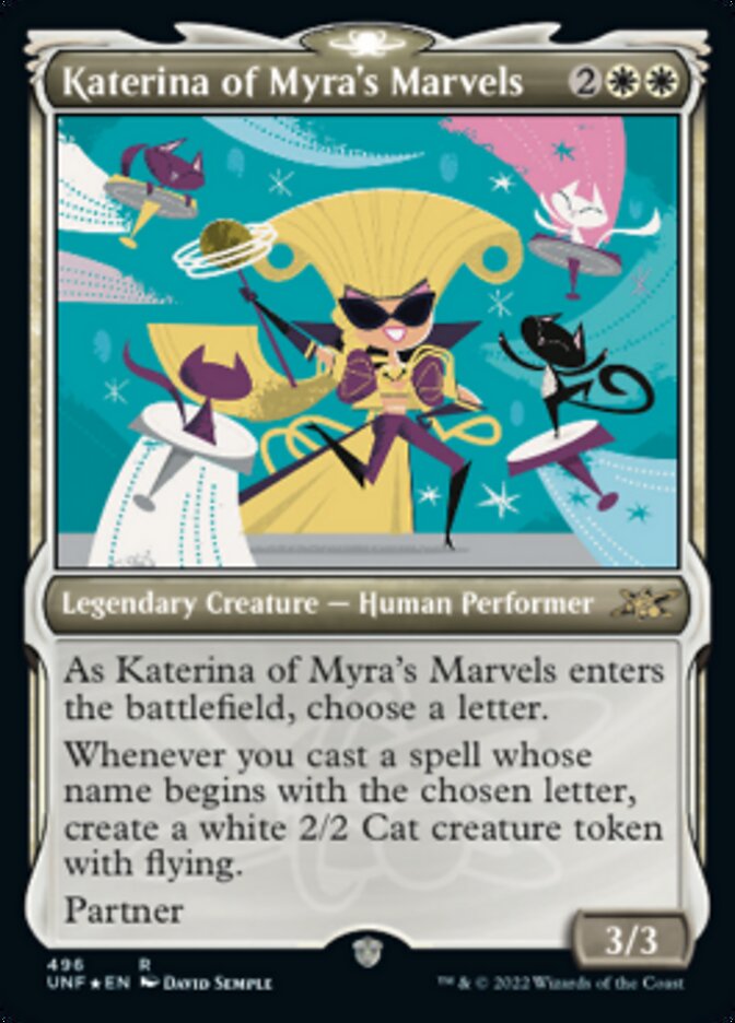 Katerina of Myra's Marvels (Showcase) (Galaxy Foil) [Unfinity] | Lots Moore NSW