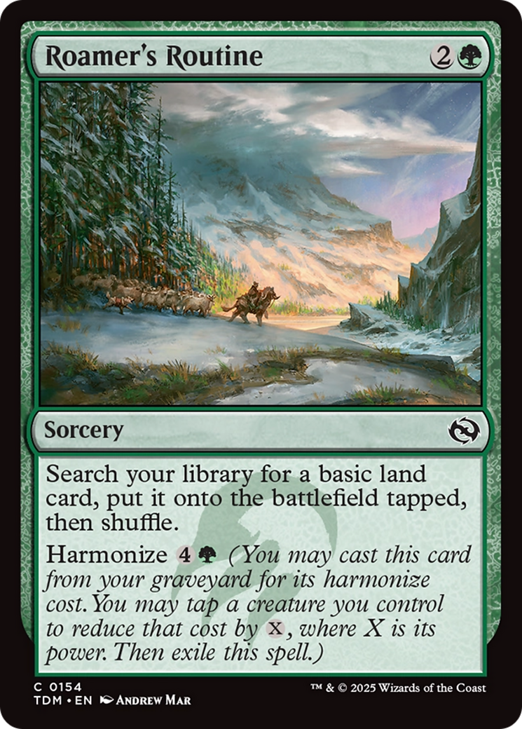 Roamer's Routine [Tarkir: Dragonstorm] | Lots Moore NSW
