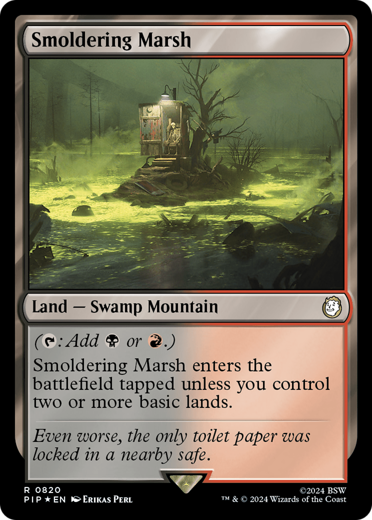 Smoldering Marsh (Surge Foil) [Fallout] | Lots Moore NSW