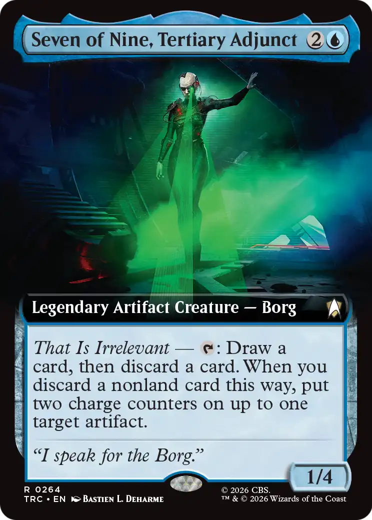 Seven of Nine, Tertiary Adjunct (Extended Art) [Star Trek Commander] | Lots Moore NSW