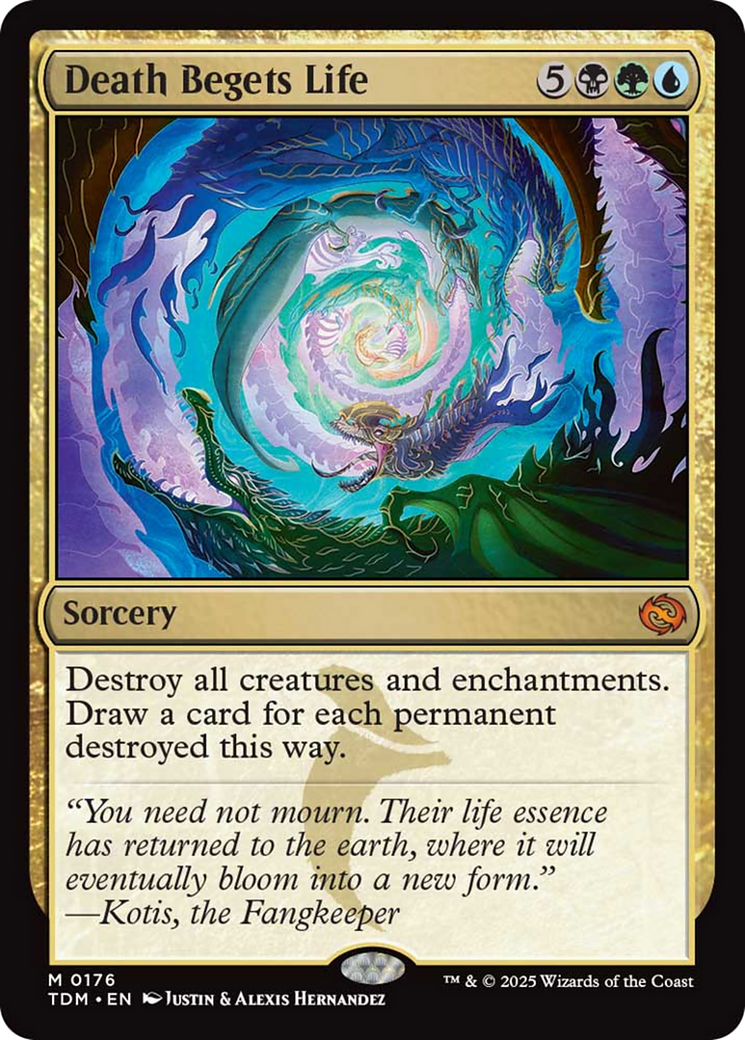 Death Begets Life [Tarkir: Dragonstorm] | Lots Moore NSW
