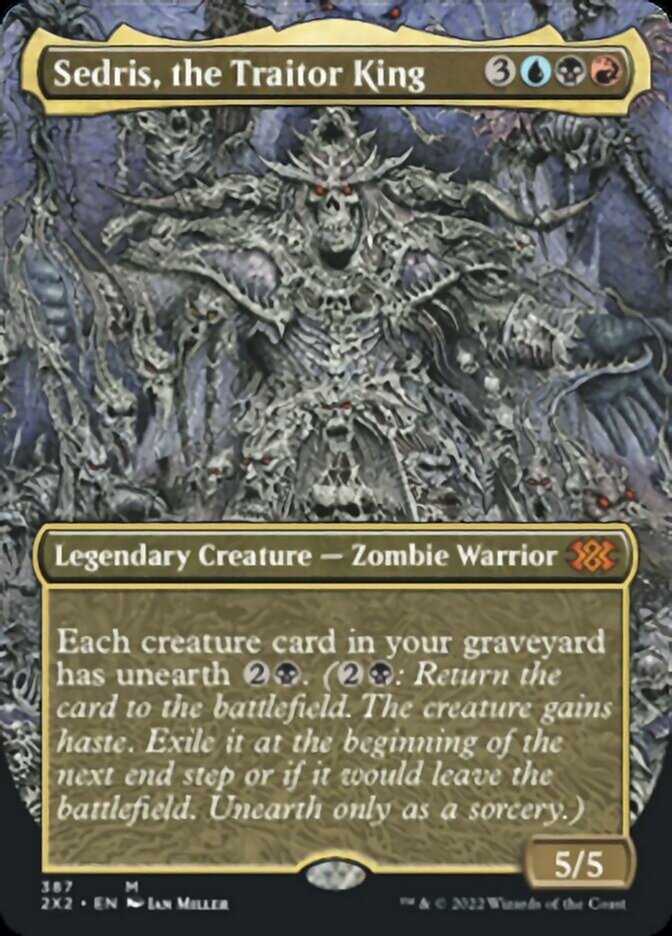 Sedris, the Traitor King (Borderless Alternate Art) [Double Masters 2022] | Lots Moore NSW