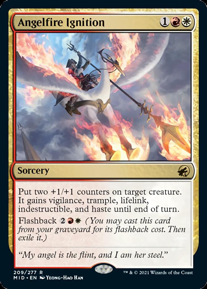 Angelfire Ignition [Innistrad: Midnight Hunt] | Lots Moore NSW