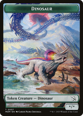 Treasure (20) // Dinosaur Double-Sided Token [March of the Machine Tokens] | Lots Moore NSW