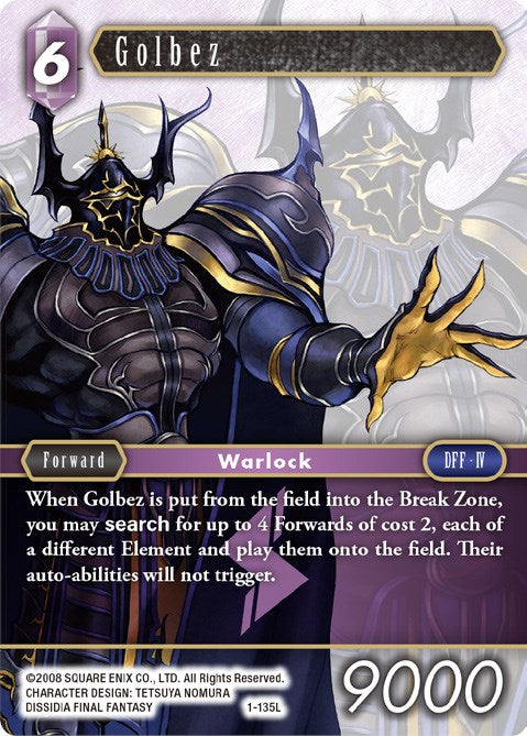 Golbez [Opus I] | Lots Moore NSW