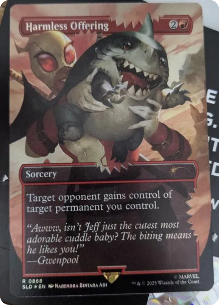 Harmless Offering (Rainbow Foil) [Secret Lair Drop Series] | Lots Moore NSW