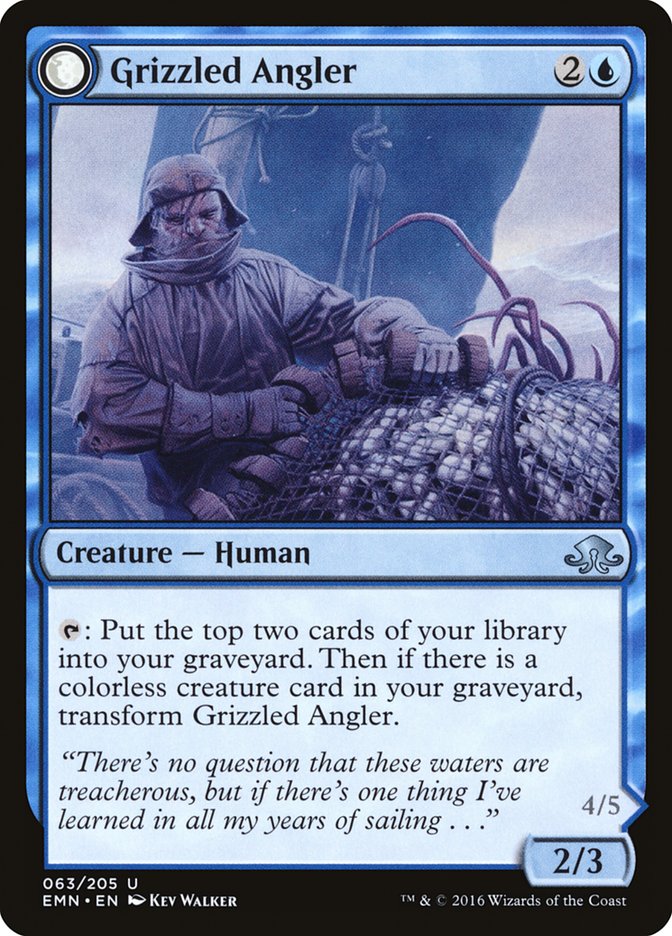Grizzled Angler [Eldritch Moon] | Lots Moore NSW