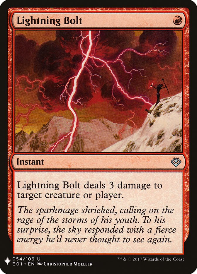 Lightning Bolt [Mystery Booster] | Lots Moore NSW