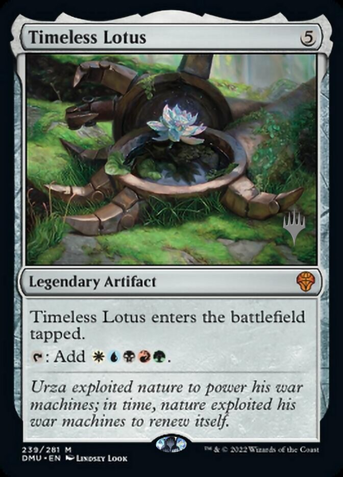 Timeless Lotus (Promo Pack) [Dominaria United Promos] | Lots Moore NSW