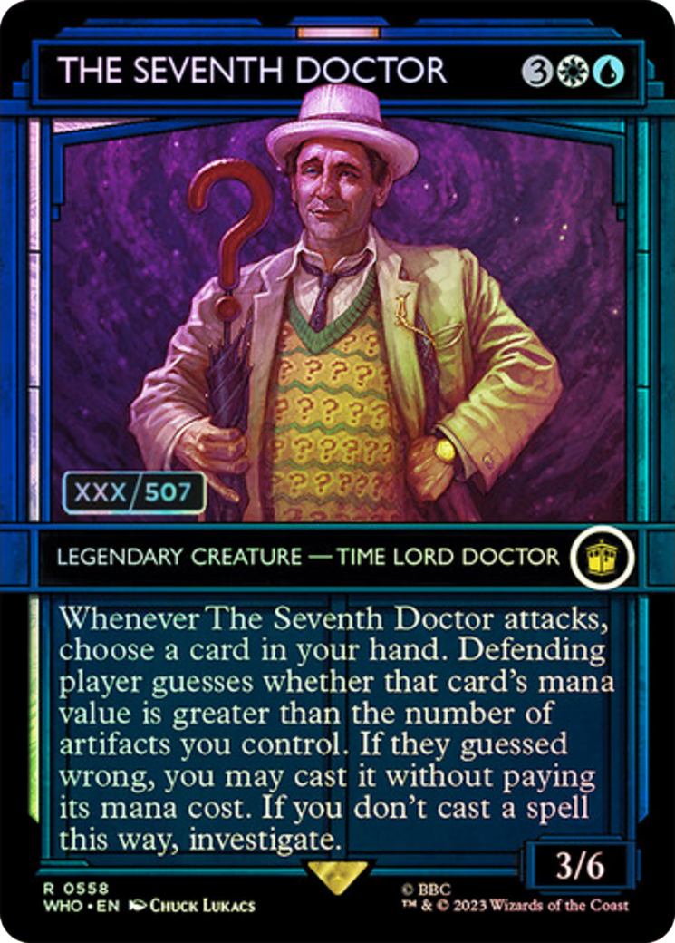 The Seventh Doctor (Serial Numbered) [Doctor Who] | Lots Moore NSW