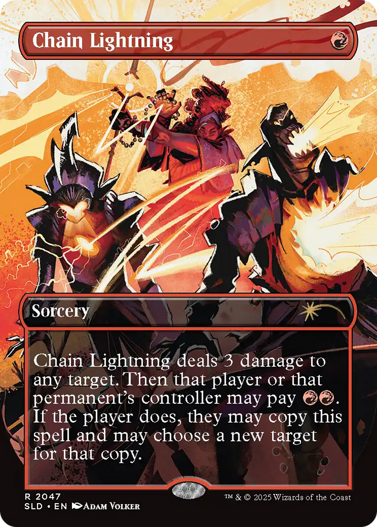 Chain Lightning (2047) (Rainbow Foil) [Secret Lair Drop Series] | Lots Moore NSW