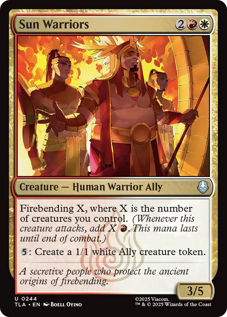 Sun warriors [Avatar: The Last Airbender] | Lots Moore NSW