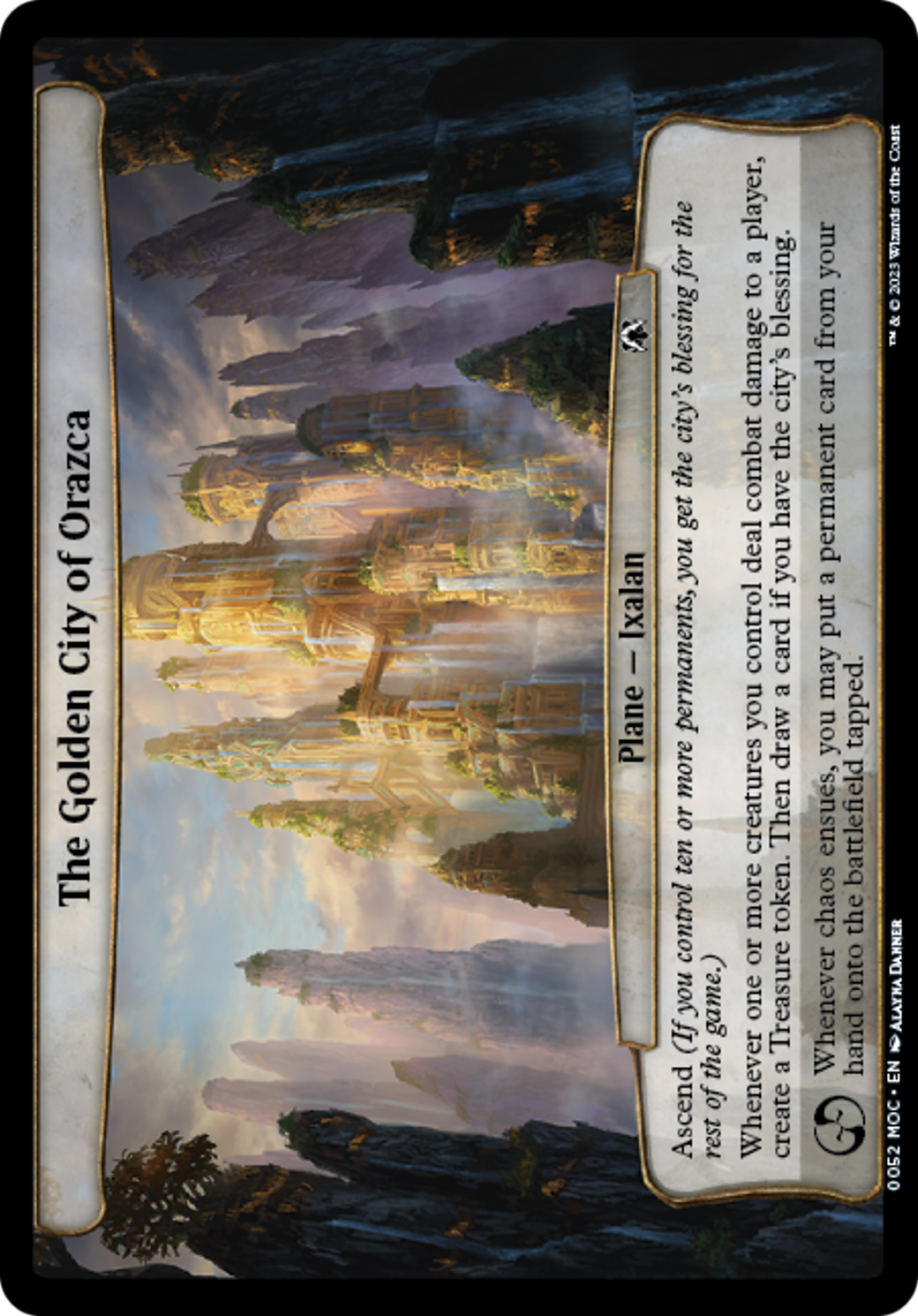 The Golden City of Orazca [March of the Machine Commander] | Lots Moore NSW