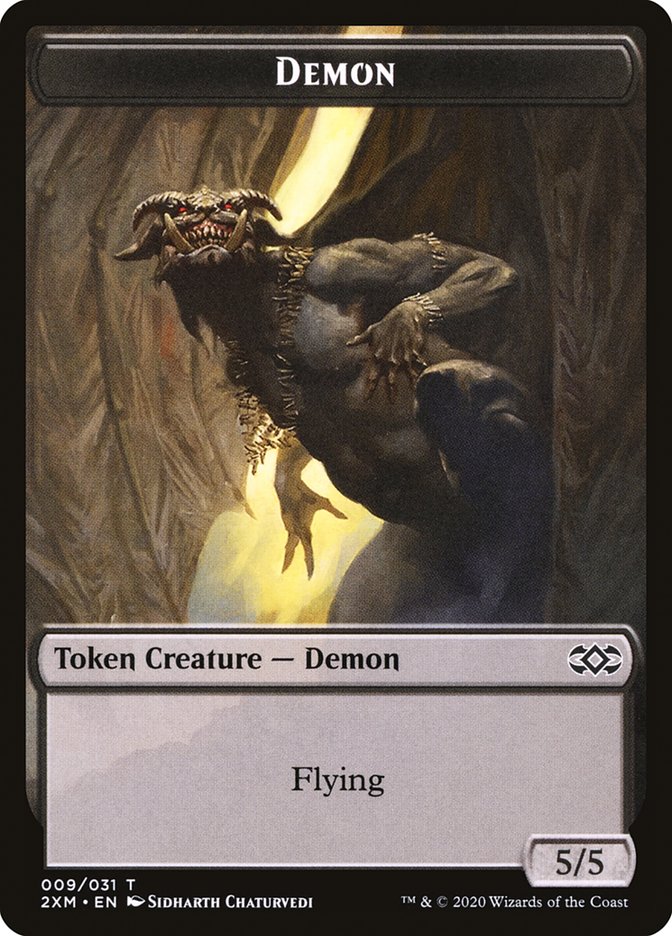 Demon Token [Double Masters Tokens] | Lots Moore NSW
