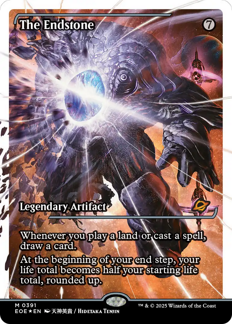 The Endstone (Showcase) (Fracture Foil) [Edge of Eternities] | Lots Moore NSW