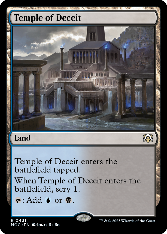 Temple of Deceit [March of the Machine Commander] | Lots Moore NSW