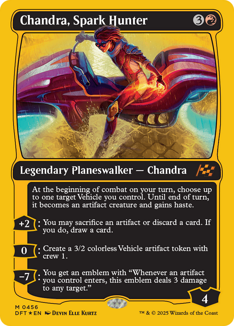 Chandra, Spark Hunter (First-Place Foil) [Aetherdrift] | Lots Moore NSW