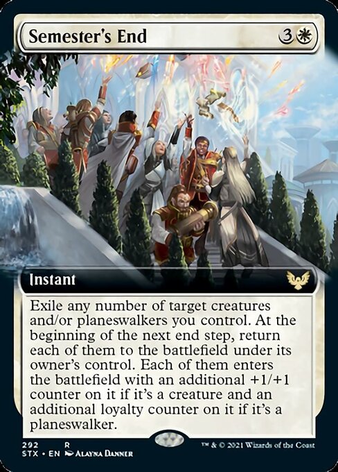 Semester's End (Extended Art) [Strixhaven: School of Mages] | Lots Moore NSW