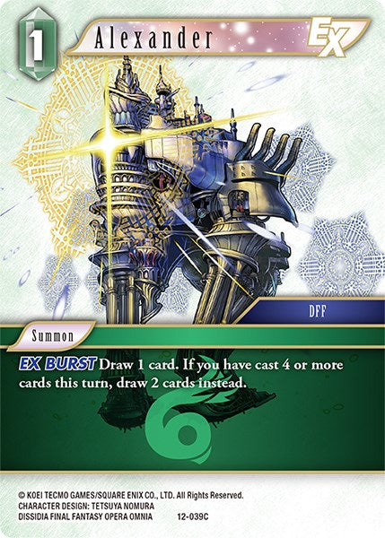 Alexander EX [Opus XII] | Lots Moore NSW