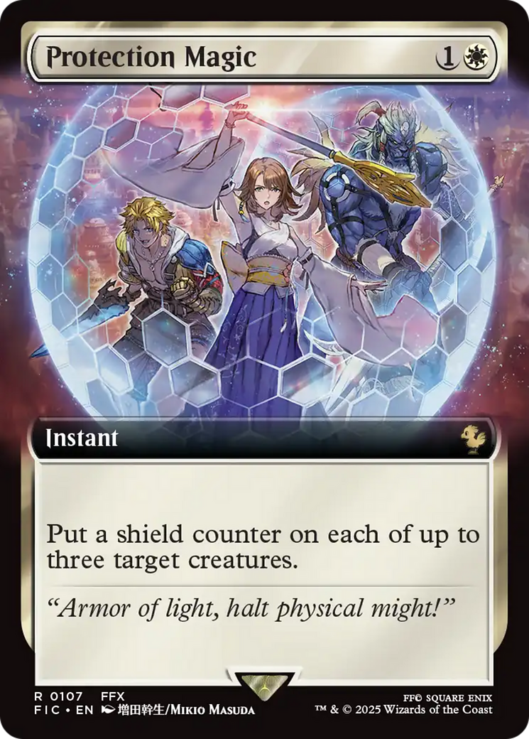 Protection Magic (Extended Art) [FINAL FANTASY Commander] | Lots Moore NSW