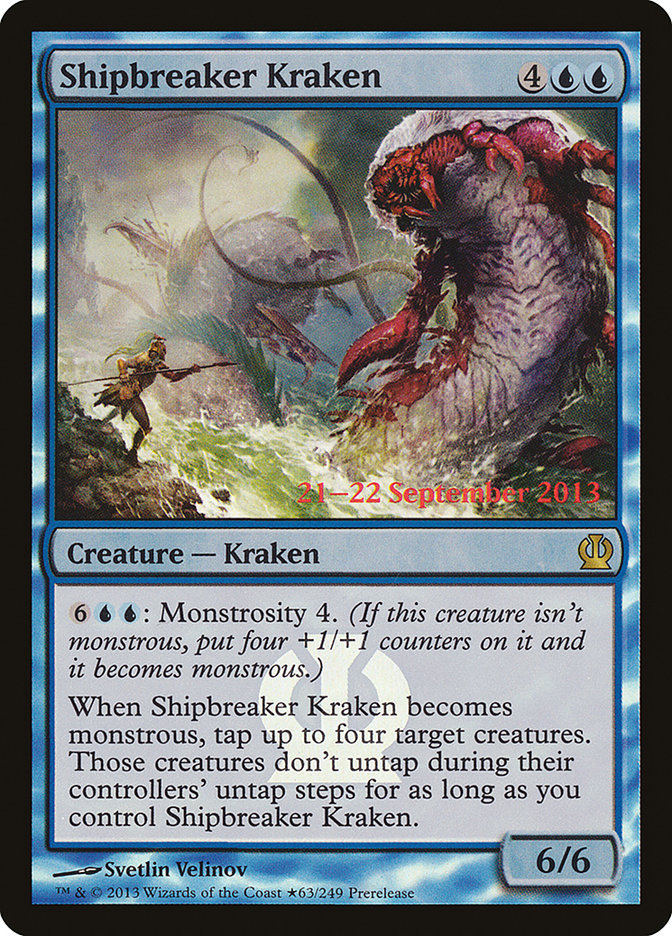 Shipbreaker Kraken [Theros Prerelease Promos] | Lots Moore NSW