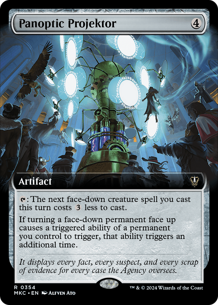 Panoptic Projektor (Extended Art) [Murders at Karlov Manor Commander] | Lots Moore NSW