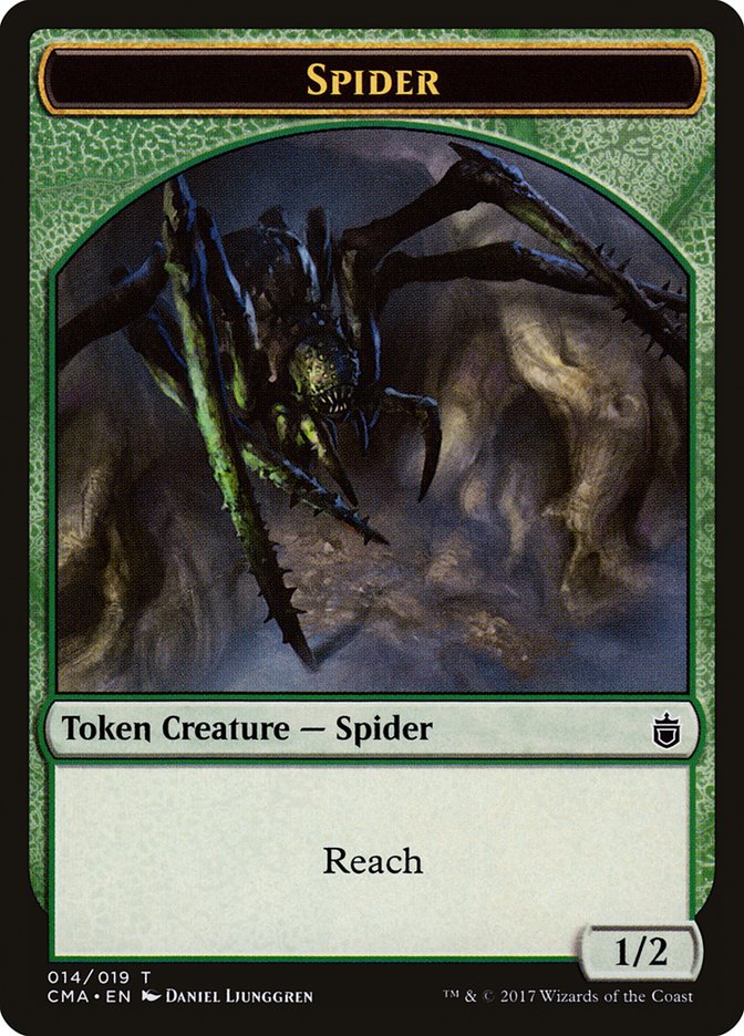 Spider Token [Commander Anthology Tokens] | Lots Moore NSW