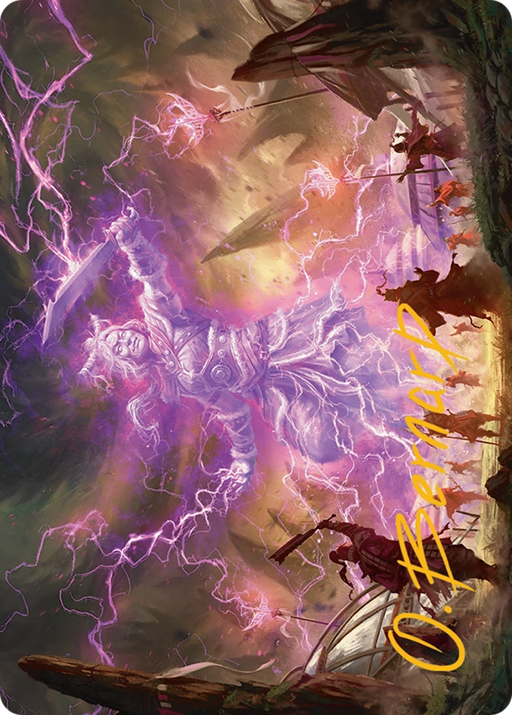 Smile at Death Art Card (4/54) [Tarkir: Dragonstorm Art Series] | Lots Moore NSW