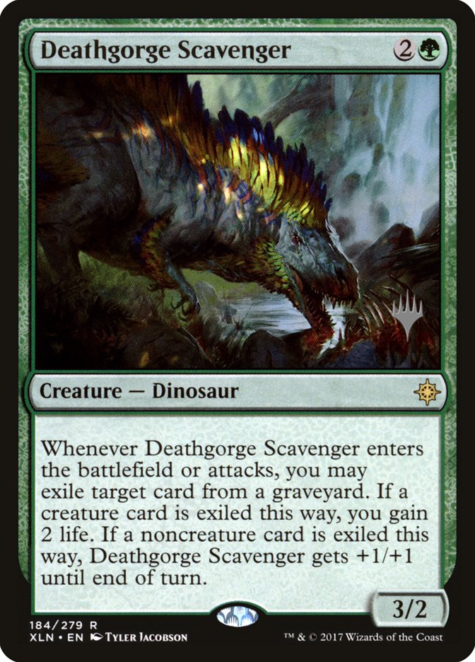 Deathgorge Scavenger (Promo Pack) [Ixalan Promos] | Lots Moore NSW