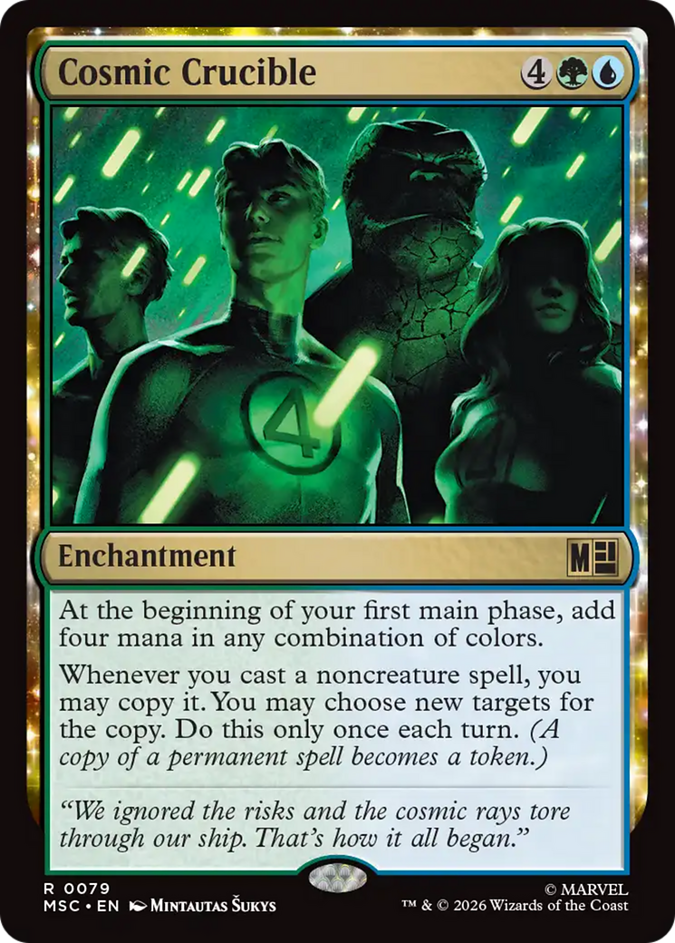 Cosmic Crucible (Surge Foil) [Marvel Super Heroes Commander] | Lots Moore NSW