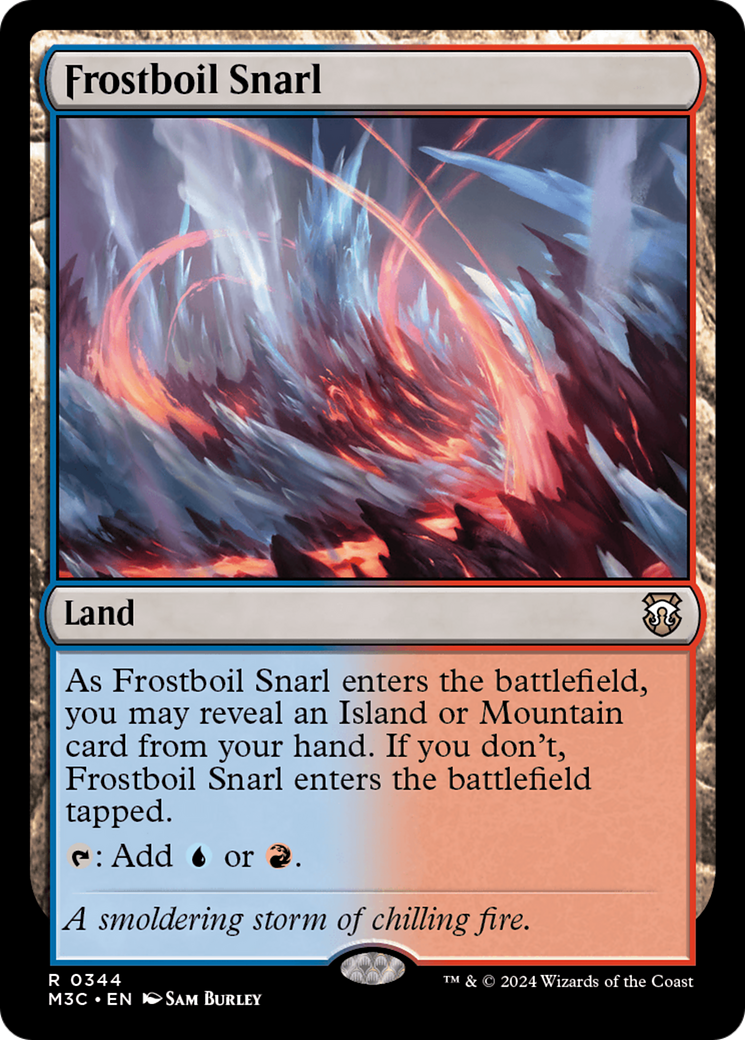 Frostboil Snarl [Modern Horizons 3 Commander] | Lots Moore NSW