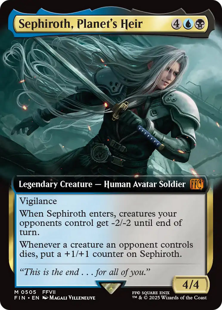 Sephiroth, Planet's Heir (Extended Art) [FINAL FANTASY] | Lots Moore NSW