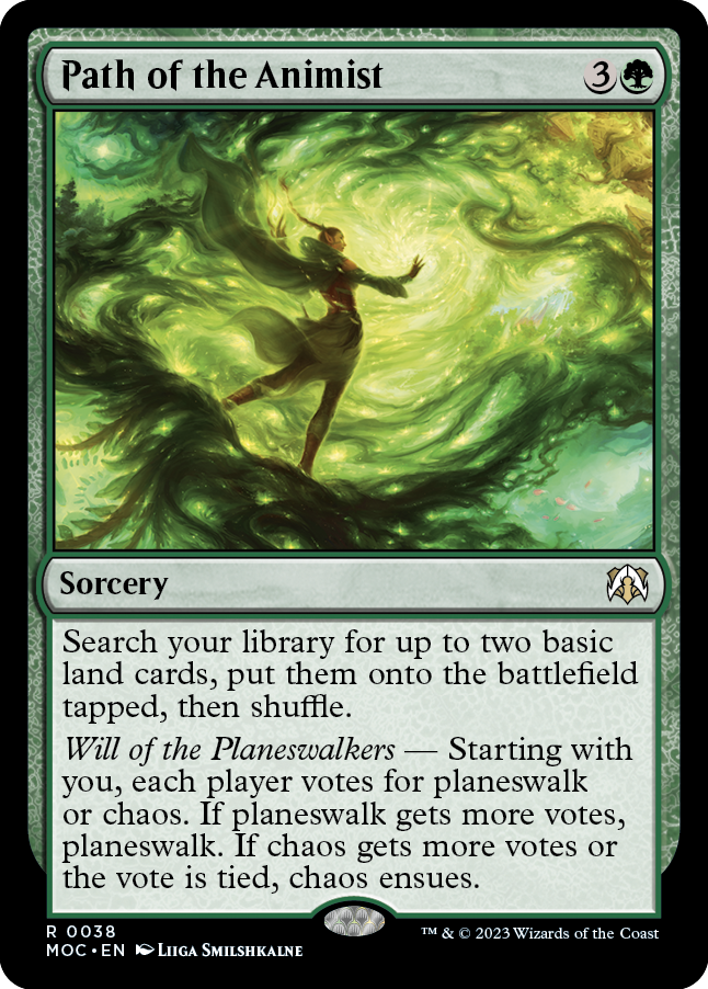 Path of the Animist [March of the Machine Commander] | Lots Moore NSW