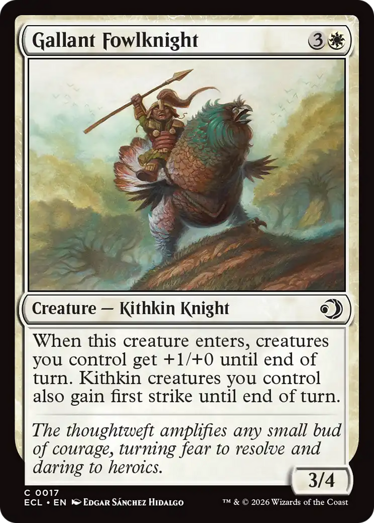 Gallant Fowlknight [Lorwyn Eclipsed] | Lots Moore NSW