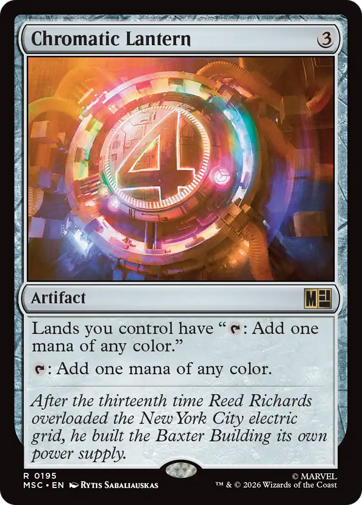 Chromatic Lantern [Marvel Super Heroes Commander] | Lots Moore NSW