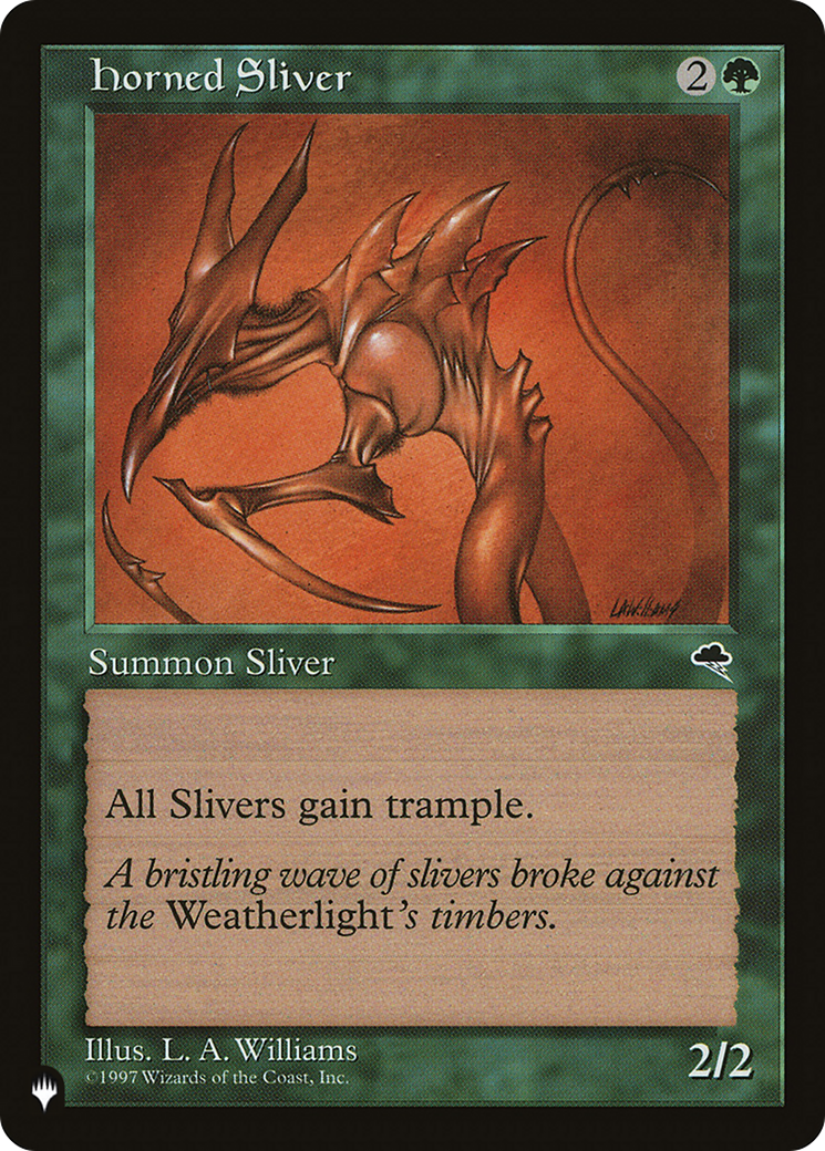 Horned Sliver [The List] | Lots Moore NSW