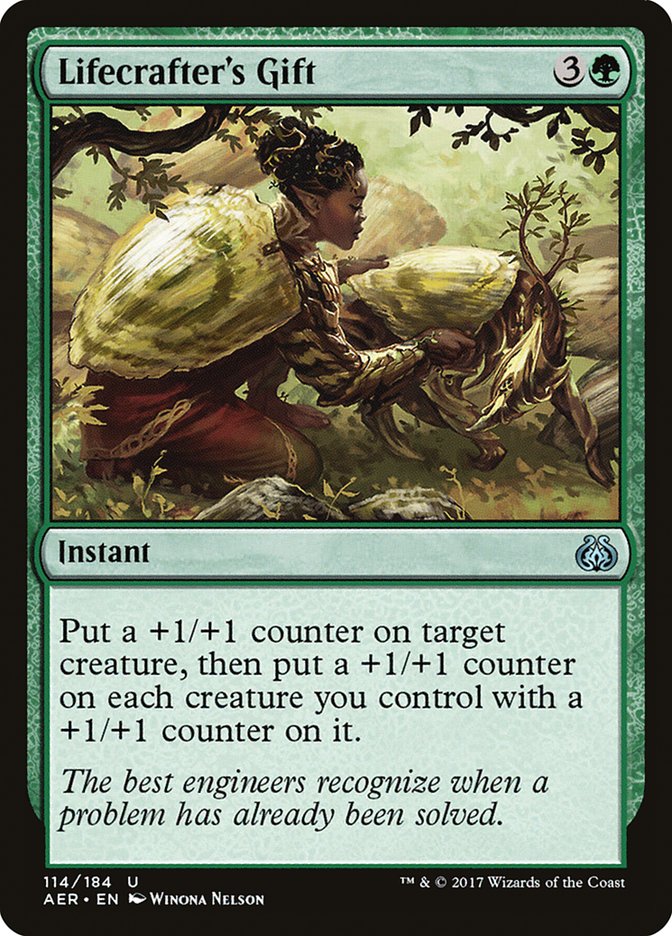 Lifecrafter's Gift [Aether Revolt] | Lots Moore NSW
