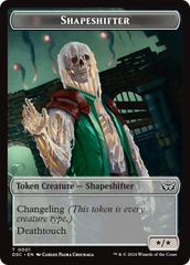 Insect (0011) // Shapeshifter Double-Sided Token [Duskmourn: House of Horror Commander Tokens] | Lots Moore NSW